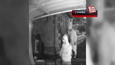 Sultangazi'de güvenlik kamerası hırsızlığı engelledi