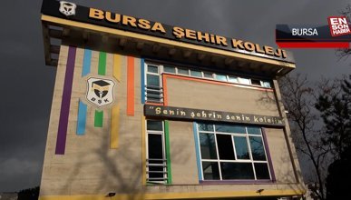 Bursa'da sabah derse gelen öğrenciler okulun iflas ettiğini öğrendi
