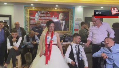 Bolu'da engelli çift kaçarak evlendi