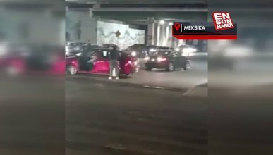 Meksika’da trafikte kavga ettiği kişiye aracıyla çarptı