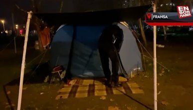 Fransa'da göçmen kampı dağıtıldı
