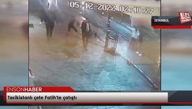 İstanbul'da Tacikistanlı çete üyelerinin çatışmasında 1 kişi öldü