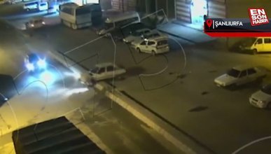 Şanlıurfa'daki trafik kazaları kameraya yansıdı