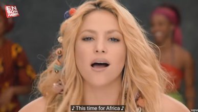 Shakira'nın 'Fas' paylaşımı