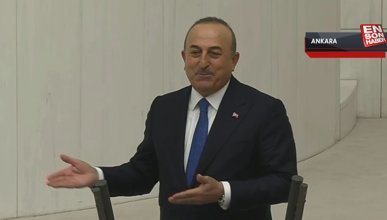 Mevlüt Çavuşoğlu'nun bütçe açıklaması Meclis'i güldürdü