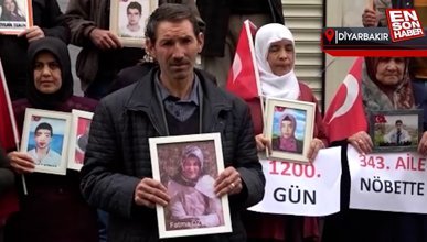Diyarbakır'daki evlat nöbetinde aile sayısı 343'e çıktı