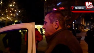 Tekirdağ'da yakalanan korsan sürücüye 9 bin lira ceza