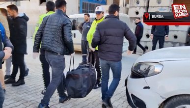 Bursa’da, bonzai dolu valizle kaçmaya çalışan şüpheli yakalandı