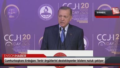 Cumhurbaşkanı Erdoğan: Terör örgütlerini destekleyenler bizlere nutuk çekiyor