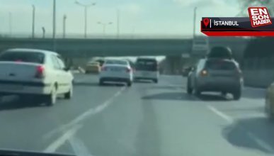 İstanbul'da trafikte makas atan sürücü polise yakalandı