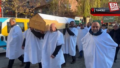 Tunceli'de çöp tesisine karşı çıkan köylülerden protesto