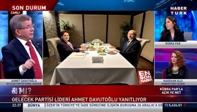 Davutoğlu: İki liderin bu masayı dağıtmaya hakkı yok