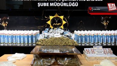 Ankara'da uyuşturucu ticaretine 13 gözaltı
