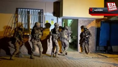 Mersin’de 300 polisle uyuşturucu operasyonu