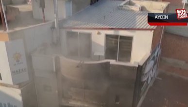 Aydın'da bir restoranda patlama meydana geldi