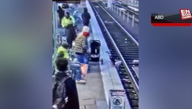 ABD'de 3 yaşındaki çocuğu tren raylarına attı