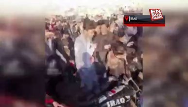 Irak'ta motosiklet yarışını izlemek isteyen genç kıza saldırı
