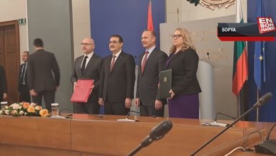 Türkiye ile Bulgaristan arasında doğalgaz anlaşması imzalandı