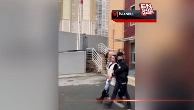 Başakşehir'de ambulans şoförüne saldıran kadın gözaltına alındı