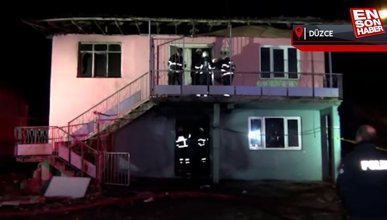 Düzce'de evi yanan aile: Evimizi yakanı bulun