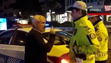 Ceza yazan polise ‘İnsan olalım’ diyen taksici, tepki gördü