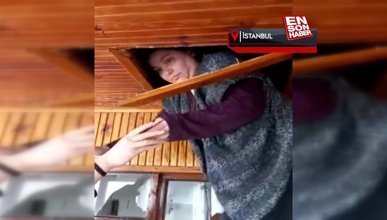 Beyoğlu’nda FETÖ firarisi kadın tavan arasında yakalandı