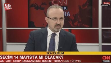 Bülent Turan'dan seçim takvimi açıklaması