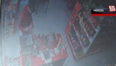 Mersin'de önce kasasını soydu, sonra çaldığı parayla alışveriş yaptı