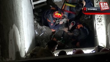 Avcılar'da 5 metre yükseklikten asansör boşluğuna düştü