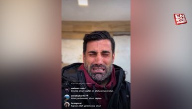 Volkan Demirel depremzedeler için yardım istedi