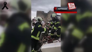 Adıyaman'da enkaz altında kalan çocuk 36 saat sonra kurtarıldı