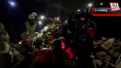 Kahramanmaraş'ta enkaz altındaki çift, 138 saat sonra kurtarıldı