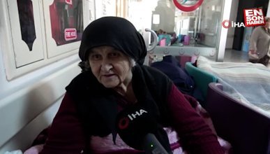 Malatya'da 73 yaşındaki Elif teyze depremde yaşadığı o anları anlattı