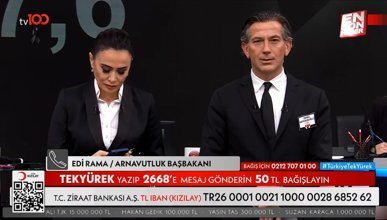 Arnavutluk Başbakanı'ndan 20 milyon TL'lik bağış: Türkiye'nin yardımlarını unutmadık