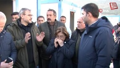 Murat Kurum, Gaziantep'teki konteyner kent çalışmalarını inceledi