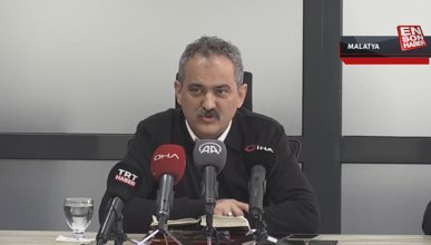 Milli Eğitim Bakanı Mahmut Özer deprem bölgelerinde okulların açılış tarihini açıkladı