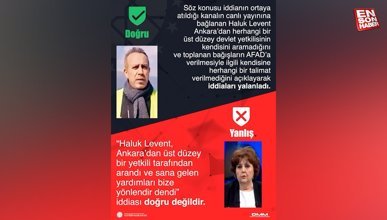 Ayşenur Arslan'ın canlı yayında yalanlanma hızı