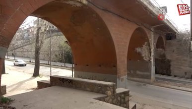 Kahramanmaraş'ta şehitler anısına yapılan Kanlıdere Köprüsü ayakta kaldı
