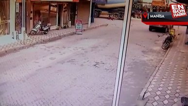 Manisa'da beton mikserinin çarptığı anne öldü, kızı yaralandı