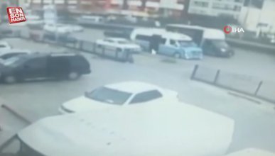 İzmir'de alışveriş arabasını yolcu minibüsüne alıp kaçtılar