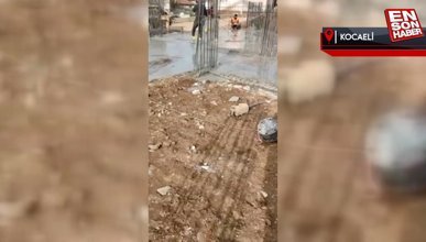 Kocaeli'de inşaat temelindeki kirişlerin toprakla doldurulduğu iddiasına inceleme