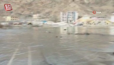 Yusufeli Barajı'nın suları ilçe merkezine ulaştı
