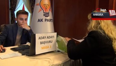 AK Parti’de aday adaylığı başvuru süreci sürüyor