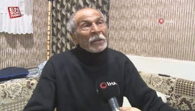 Şanlıurfa'da sele kapılan yaşlı adam kurtarılma öyküsünü anlattı