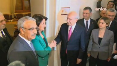 Meclis'te Kemal Kılıçdaroğlu-HDP görüşmesi