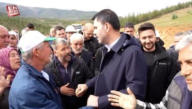 Depremzede vatandaşlardan Murat Kurum'a: Bu altılı masa bize ev yapmaz