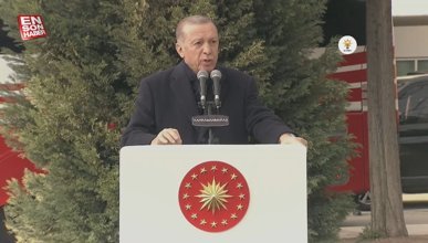 Erdoğan: Kahramanmaraş'ta 77 bin 57 afet konutu ve 30 bin 310 köy evi bir senede teslim edeceğiz