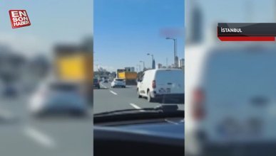 Ümraniye’de hafriyat kamyonuyla drift attı, cezayı yedi