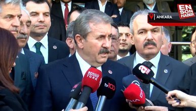 Cumhurbaşkanı Erdoğan ile görüşen Mustafa Destici, açıklamalarda bulundu