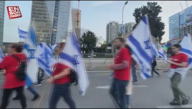 İsrailliler yargı reformu protestolarına devam ediyor